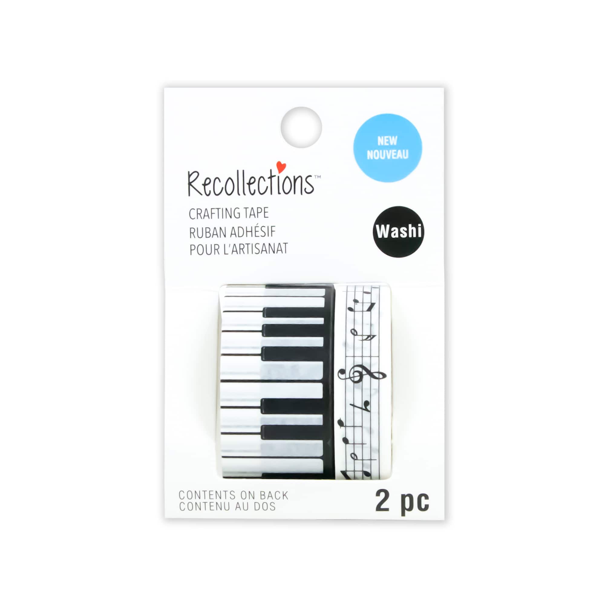 Piano Crafting Washi Tape Set by Recollections™